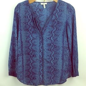 Joie | Snakeskin Print Blouse